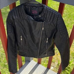Olivia Miller Black Leather Jacket